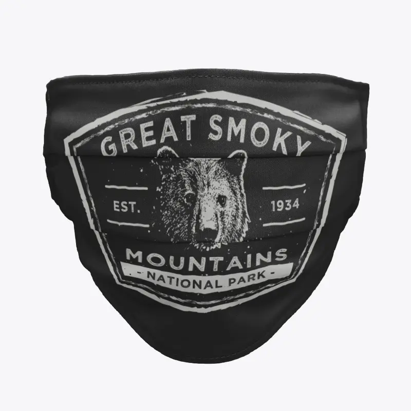 Great Smoky Mountains Face Mask